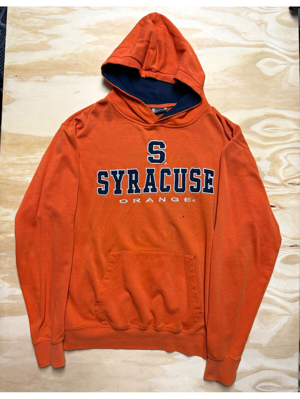 Stadium Athletics Syracuse Orange NCAA Pullover Hoodie Orange Blue